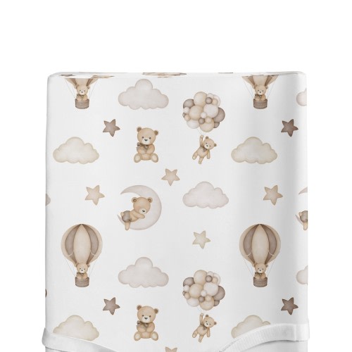 Changing Pad Cover, Teddy Bear Changing Table Cover, PBear Baby Bedding, Neutral Nursery Bedding, Baby Changing Pad, Bear nursery decor