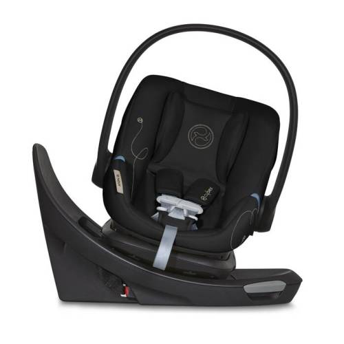 CYBEX Aton G Swivel -  Moon Black (SensorSafe)
