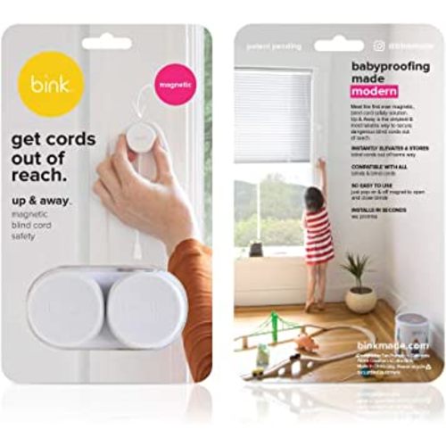 Up & Away | Magnetic Window Blind Cord Safety | x2 Pack