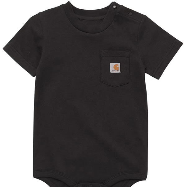 Carhartt Infant Boys' Short Sleeve Pocket Onesie