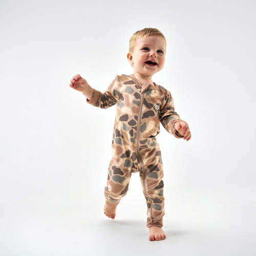 Baby Zip Up - Pintail Camo – BURLEBO