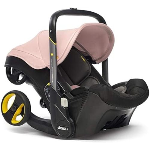 Doona Infant Car Seat & Latch Base - Car Seat to Stroller - Blush Pink - US Version