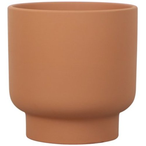 Mainstays 6in Petra Terra Round Planter, Terracotta