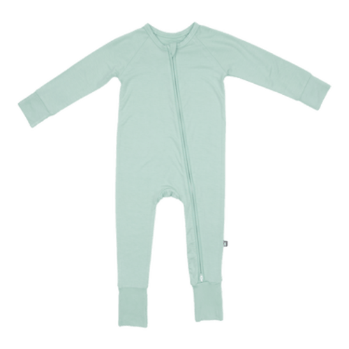 Bumbunny Baby | Romper Pajamas | Convertible Footed Romper in Aqua