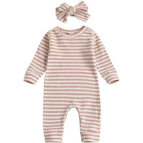 Newborn Infant Baby Girl Romper Bodysuit Girls One Piece Jumpsuit Pants Clothes Outfits