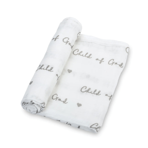 Child Of God Baby Muslin Swaddle Blanket