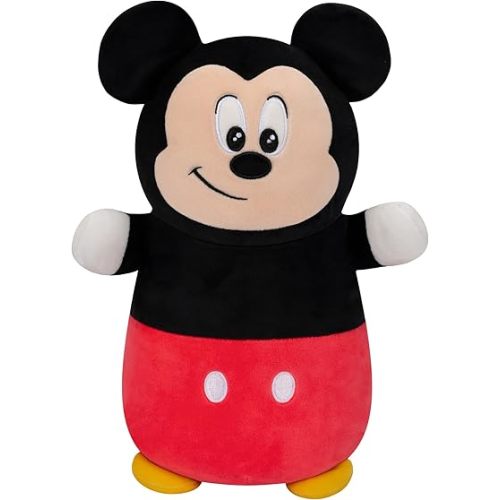 Squishmallows Original Disney 10-Inch Mickey Mouse HugMees - Medium-Sized Ultrasoft Official Jazwares Plush
