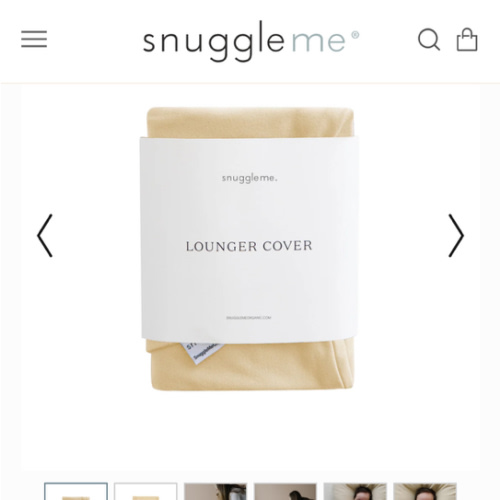Infant Lounger Cover | Honey
