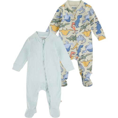 Huggies Unisex Baby 2-pack Footed Coverall