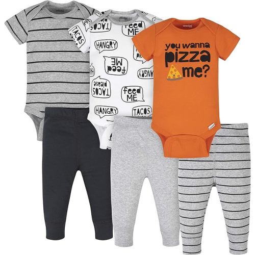Onesies Brand Unisex Baby 3 Outfit Bundle Mix Match Newborn to 12m Pants Set