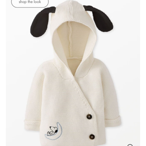 Baby Peanuts Snoopy Hoodie Sweater