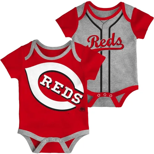Outerstuff MLB Newborn & Infant Double 2 Pack Creeper Onesie Set - (0-24 Months)