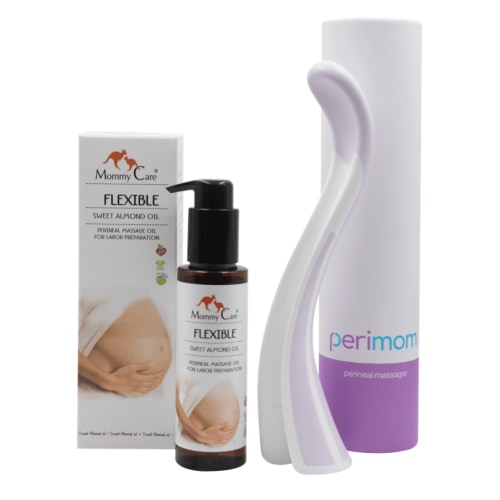The Complete Perineal Massage Bundle: Perimom + Perineal Massage Oil