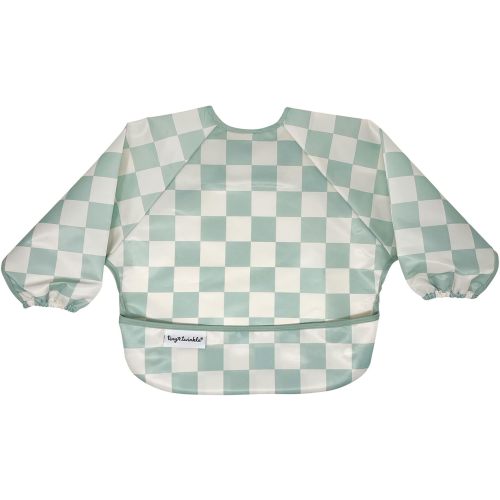 Tiny Twinkle Mess Proof Baby Bib, Full Sleeve Bib Outfit, Waterproof Bib for Toddlers, Machine Washable, Tug Proof Closure