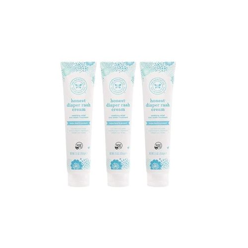 Honest Diaper Rash Cream, 2.5 Ounce (3 Bottles) - 2.5 Ounce (Pack of 3)