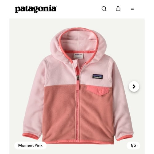 Patagonia Baby Micro D® Snap-T® Fleece Jacket