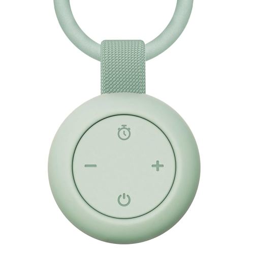 Portable Baby Sound Machine [White Noise for Babies Kids Adults][Sleep Soother][Timer Function][12 Soothing Sounds] 15 Hours Battery Life, Registry Gift,Shower,Clips on Baby Stroller.Mint