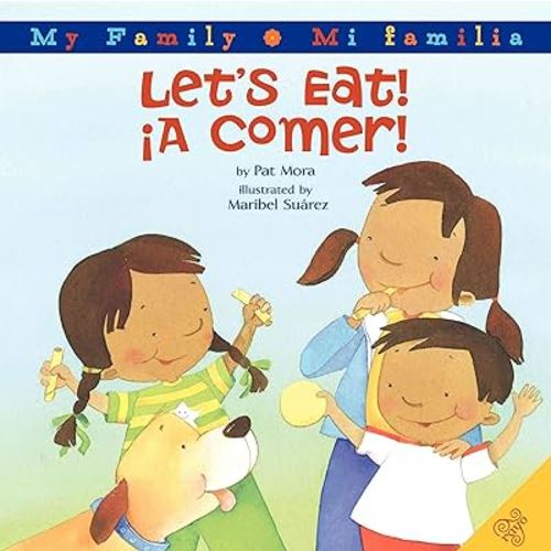 $7.45 used version available if you look under other sellers. Let's Eat!/A Comer!: Bilingual Spanish-English (My Family: Mi Familia)