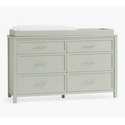 Camden 6-Drawer Dresser & Topper Set (56w x 19d")