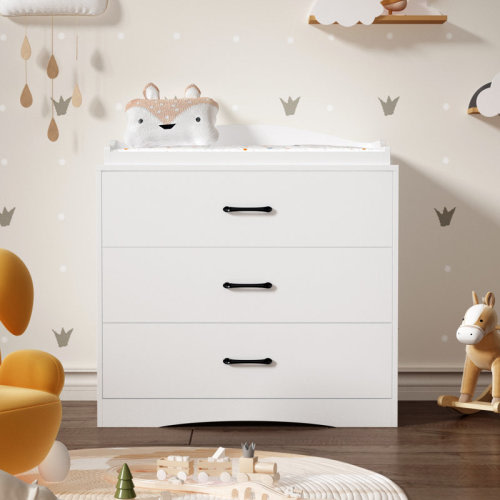 Harriet Bee Ayanti Changing Table Dresser & Reviews | Wayfair