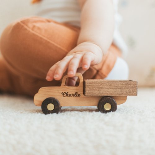 Custom Wooden Toy Cars, Collect Busy Puzzle Cars, Baby Boy Gift Personalized, Montessori Sensory Toddler Toys, Custom Truck With Name