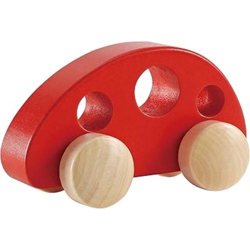 Hape Wooden Mini Van| Wooden Vehicle Toys for Toddler Gift