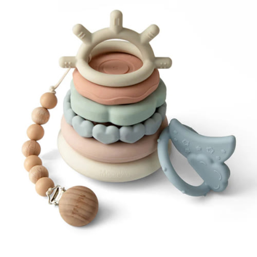 Stacking Teething Rings
