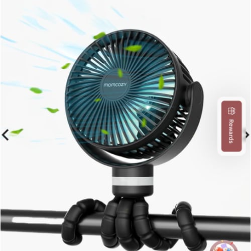 USB Rechargeable Handheld Cooling Fan for Travel