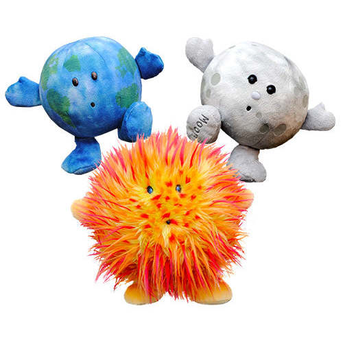 Celestial Buddies™ Plush Package - Sun Earth & Moon