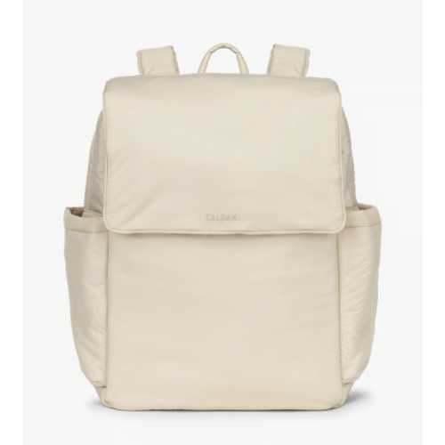 Diaper Backpack with Laptop Sleeve - OATMEAL