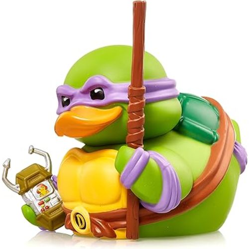 TUBBZ First Edition Donatello Collectible Vinyl Rubber Duck Figure - Official Teenage Mutant Ninja Turtles Merchandise - TV, Movies & Video Games