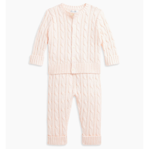 Polo Ralph Lauren Baby's Cable-Knit Cardigan & Pants Set | Saks Fifth Avenue