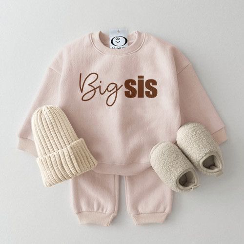 BIG SIS Baby Slogan Set