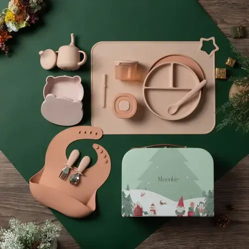 First Bites Gift Set (Blush/Muted)