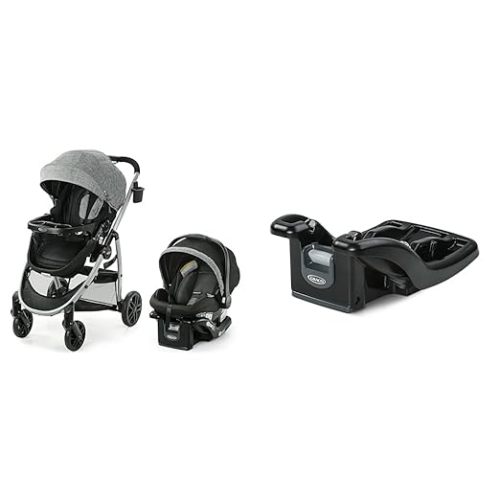 Graco Modes Pramette Travel System with SnugRide 35 Infant Car Seat and Extra Base