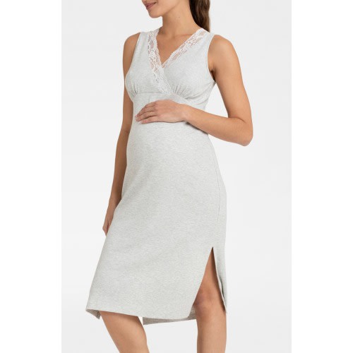 Sleeveless Maternity Nightgown, Medium