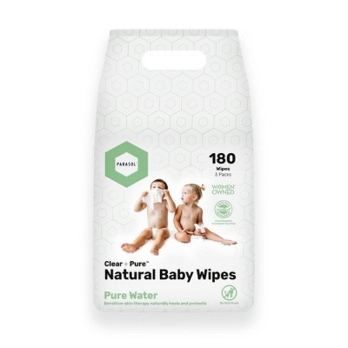 Parasol Clear+Pure Natural Baby Wipes