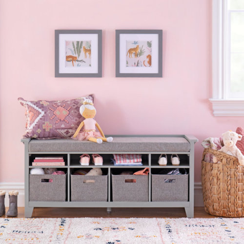 Martha Stewart Living & Learning Kids Storage Bench with Shelves & Reviews | Wayfair