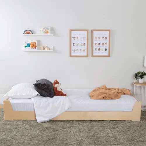 Birch Montessori Floor Bed
