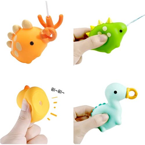 Bath Toy Bathtub Toy with Shower and Floating Squirting Toys, Fishing Game for Toddles and Babies