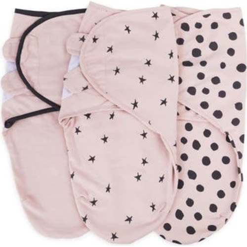 Adjustable Swaddle Blanket 3 Pack, X-Small