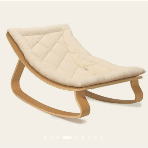 LEVO Baby Rocker in natural wood – Charlie Crane Paris