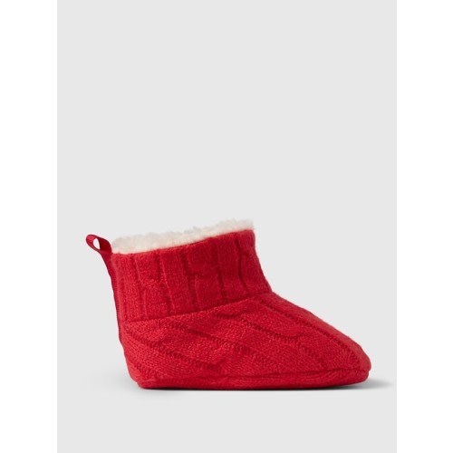 Baby CashSoft Cozy Sweater Booties | Gap