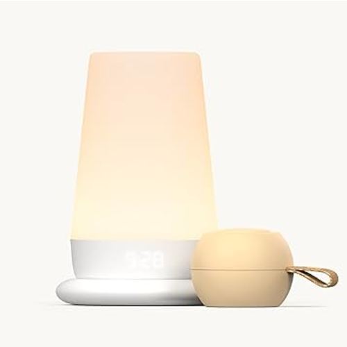 Rest+ 2nd Gen Baby Sleep Kit (Honey) Includes Hatch Rest+ 2nd Gen and Portable Rest Go | Sleep Sounds for Nursery, Travel and Registry