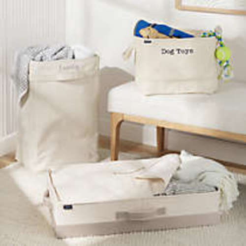 Small Canvas Storage Tote | Lands' End
