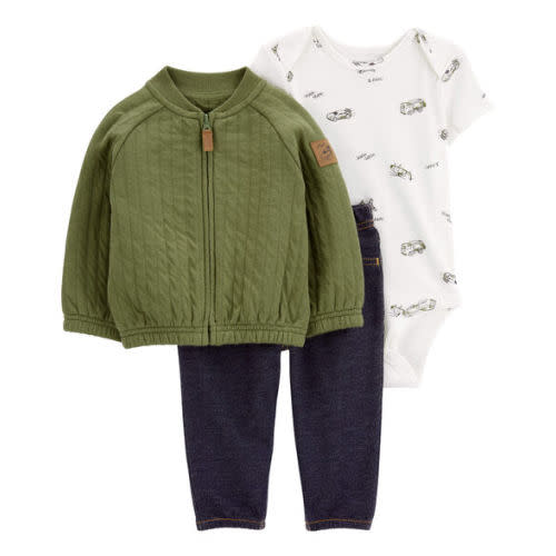 Baby 3-Piece Little Jacket Set- 3mo