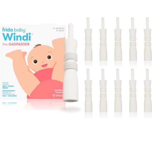 Frida Baby Windi Gas Passer, Baby Gas Relief and Colic Baby Relief, Naturally Realease Constipation, 10 Count (Pack of 2)