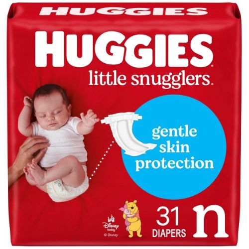 Huggies Little Snugglers Diapers - Newborn - 31ct