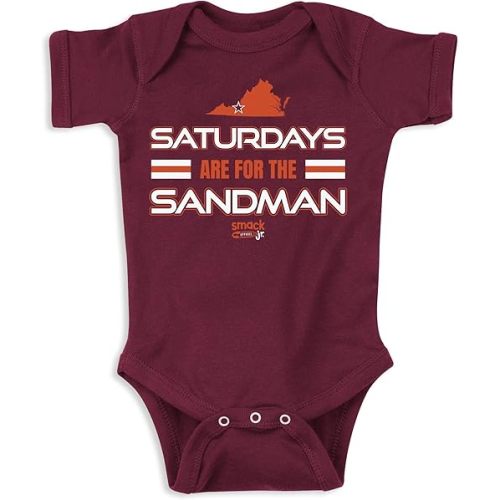 Saturdays Onesie for VA Tech College Fans (NB-18M)