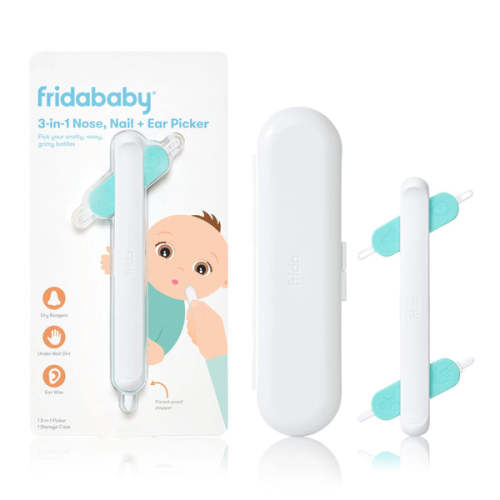 3-in-1 Nose, Nail + Ear Picker – Frida | The fuss stops here.